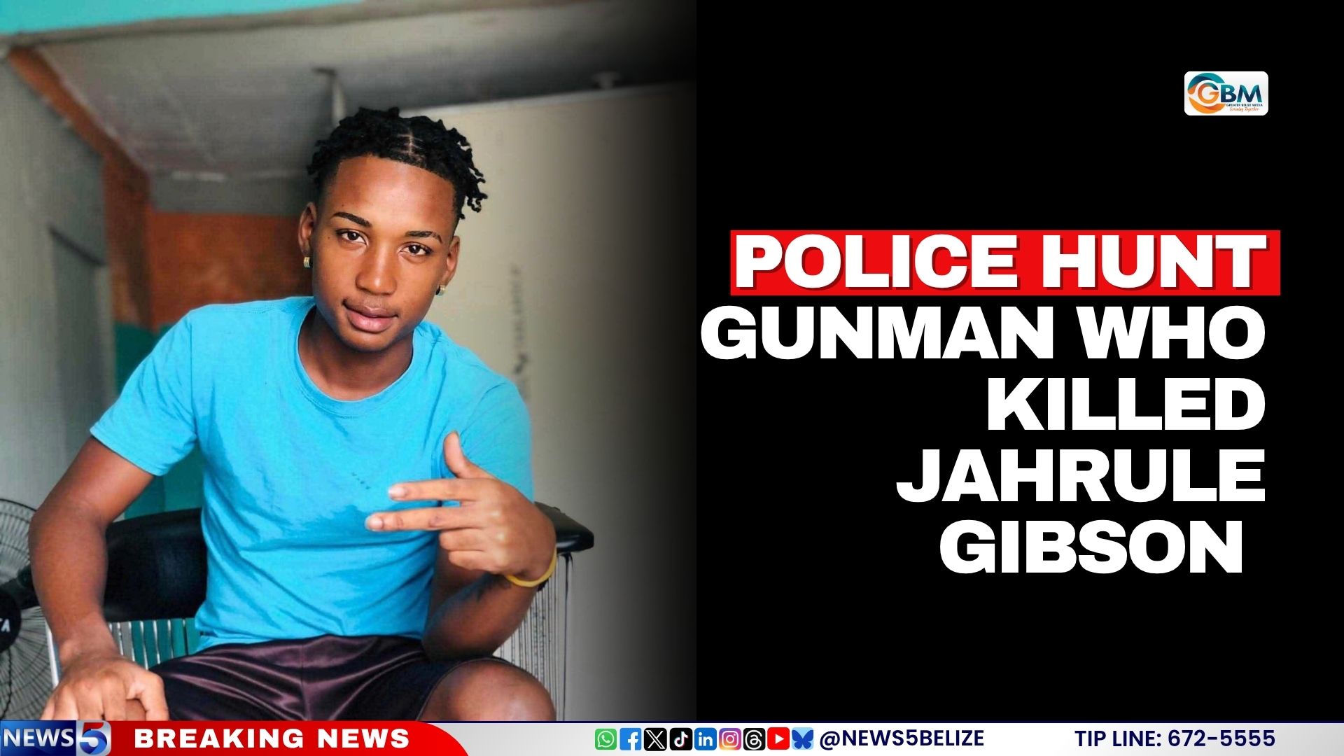 Police Hunt Gunman Who Killed Jahrule Gibson