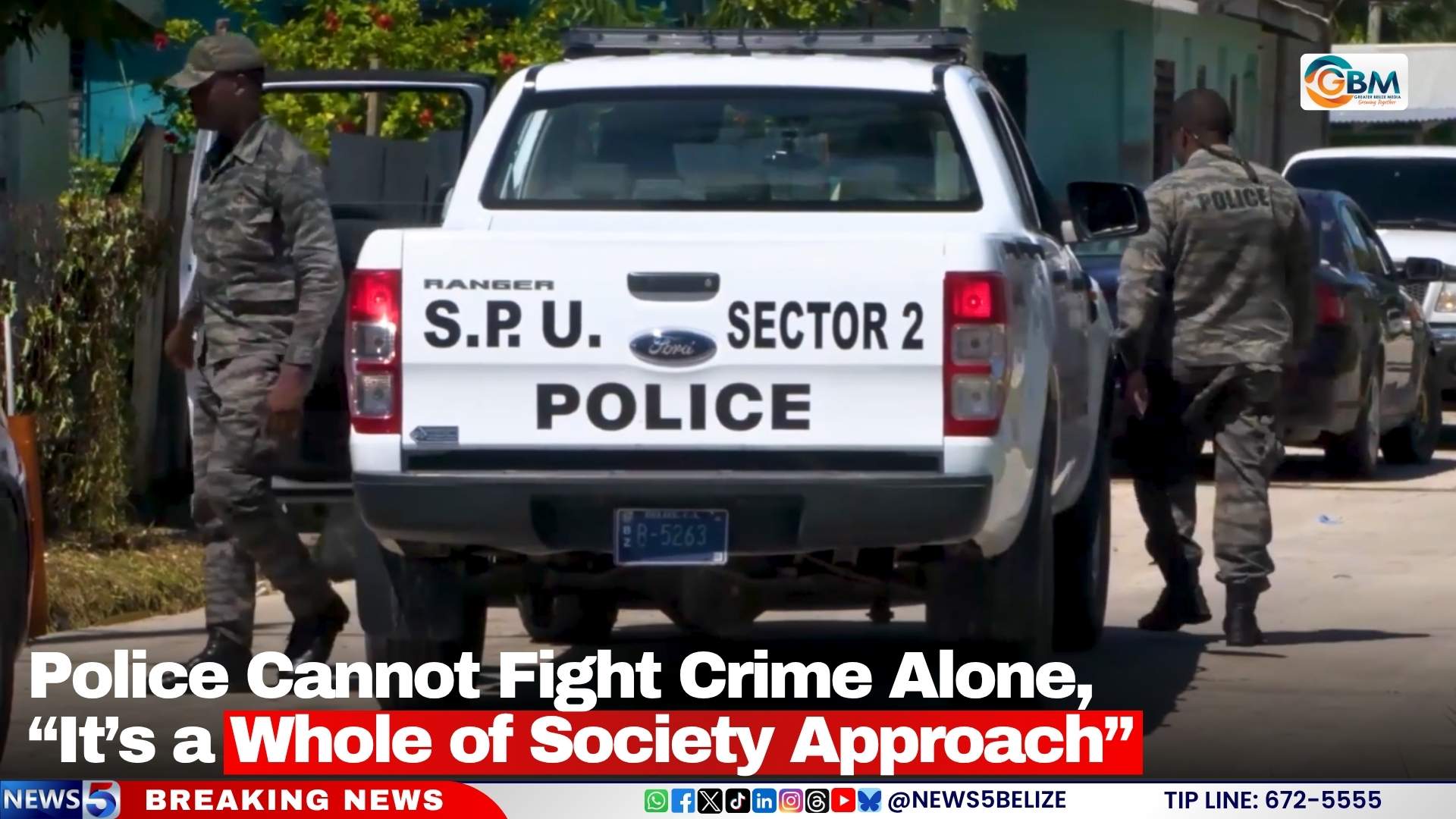 Police Cannot Fight Crime Alone, “It’s a Whole of Society Approach”