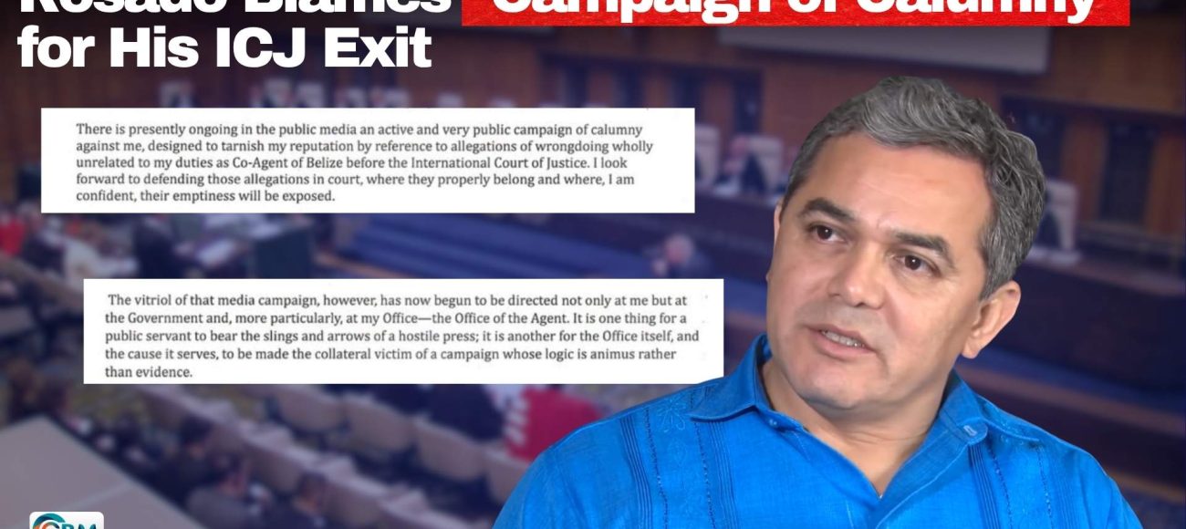 Rosado Blames “Campaign of Calumny” for His ICJ Exit