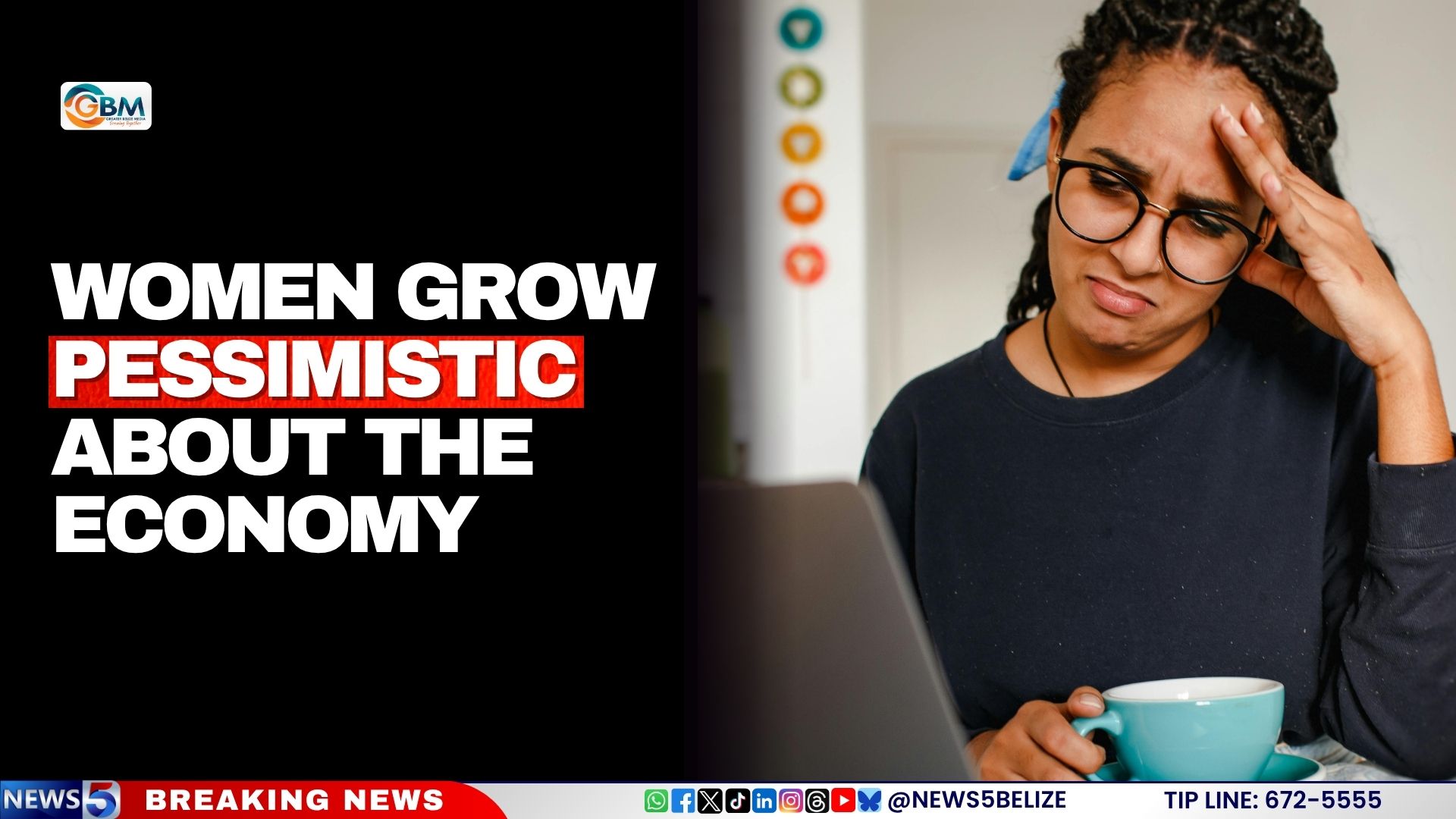 Women Grow Pessimistic About the Economy