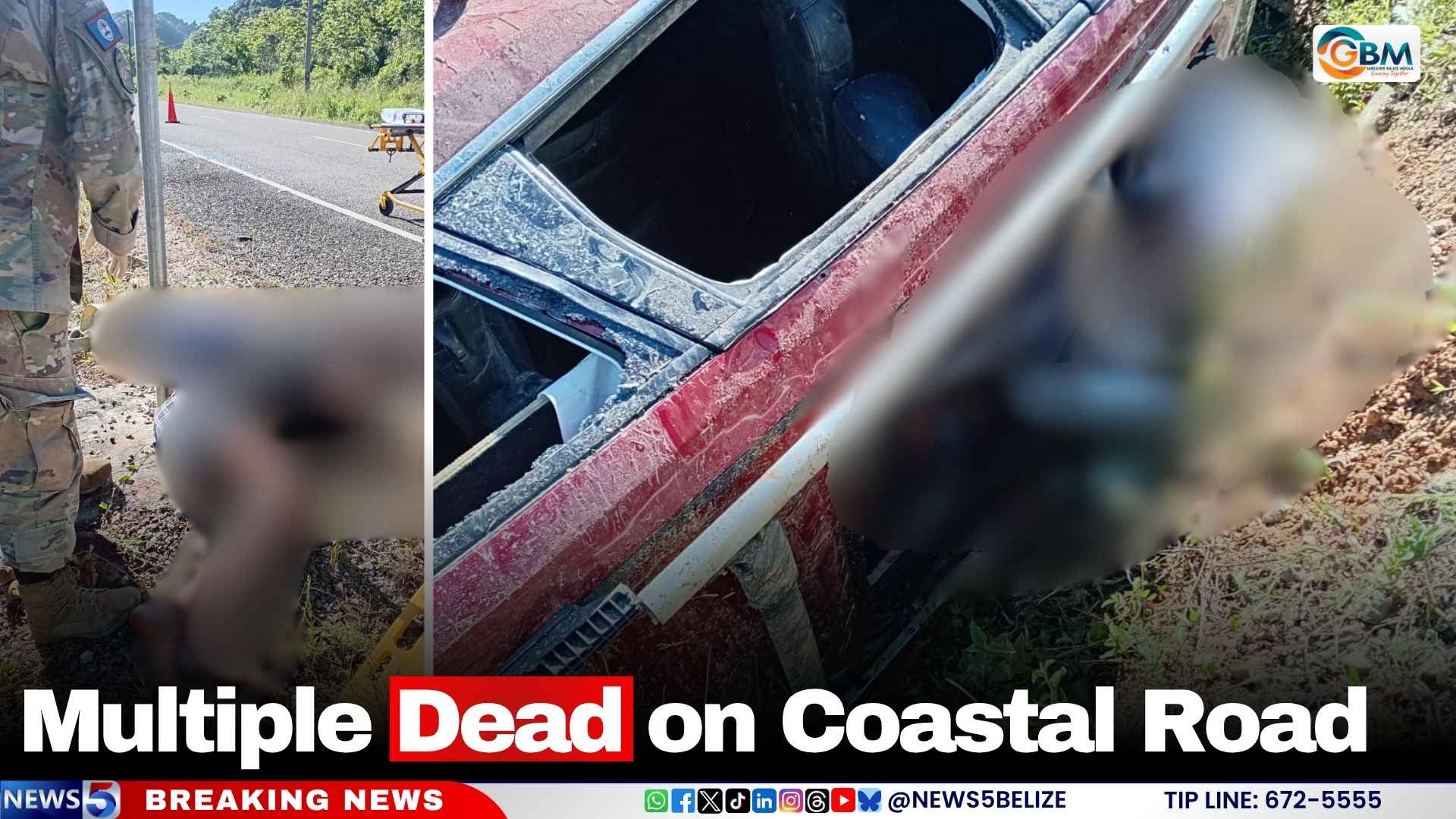Multiple persons dead following shooting on coastal road