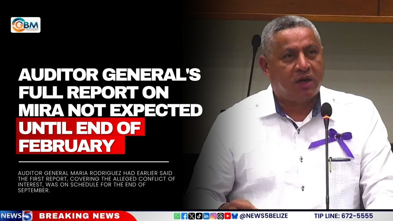 Auditor General's Full Report on Mira Not Expected Until End of February