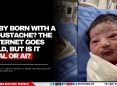 Baby Born With a Moustache? The Internet Goes Wild, but Is It Real or AI?