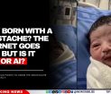 Baby Born With a Moustache? The Internet Goes Wild, but Is It Real or AI?