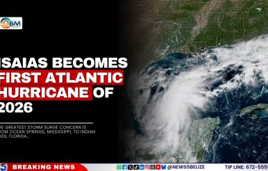 Isaias Becomes First Atlantic Hurricane of 2026
