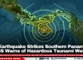 7.6 Earthquake Strikes Southern Panama; USGS Warns of Hazardous Tsunami Waves