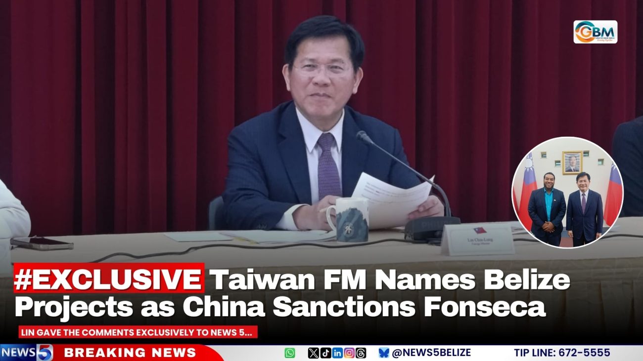 #EXCLUSIVE Taiwan FM Names Belize Projects as China Sanctions Fonseca