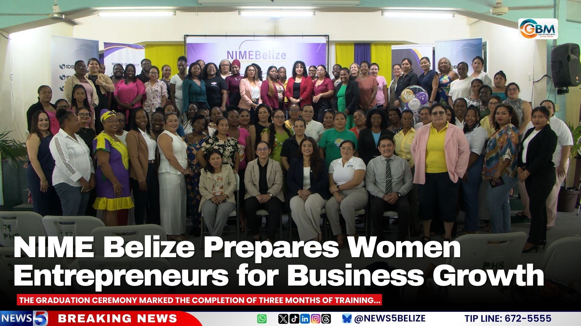 NIME Belize Prepares Women Entrepreneurs for Business Growth