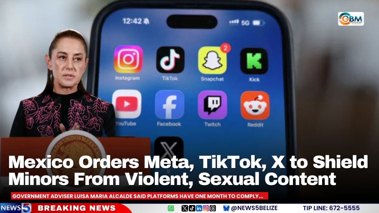 Mexico Orders Meta, TikTok, X to Shield Minors From Violent, Sexual Content