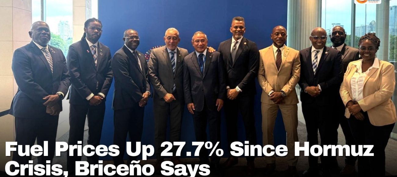 Fuel Prices Up 27.7% Since Hormuz Crisis, Briceño Says