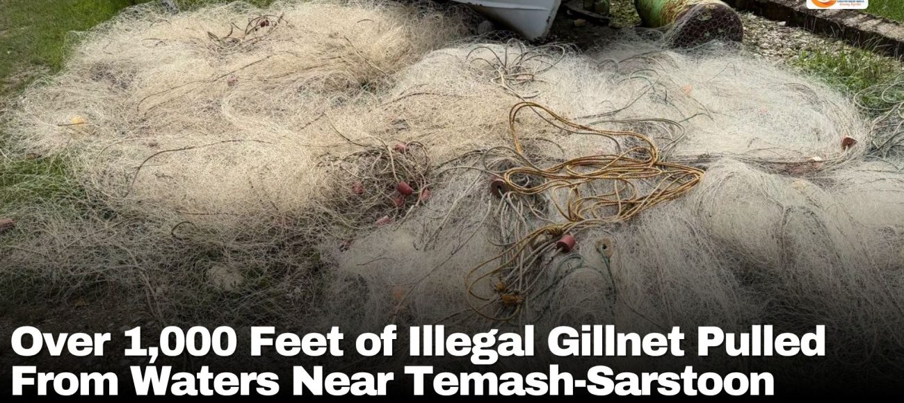 Over 1,000 Feet of Illegal Gillnet Pulled From Waters Near Temash-Sarstoon