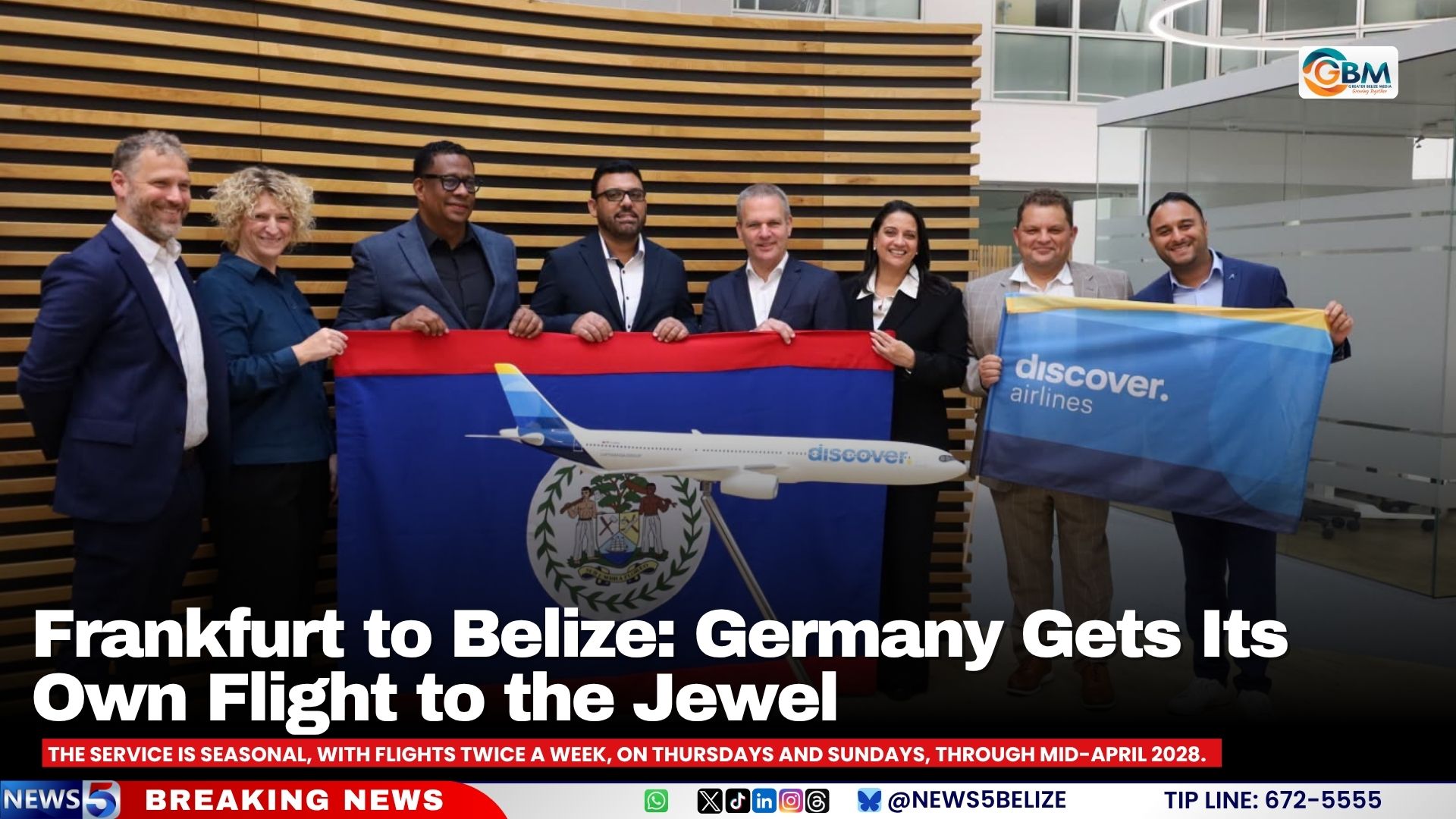 Frankfurt to Belize: Germany Gets Its Own Flight to the Jewel