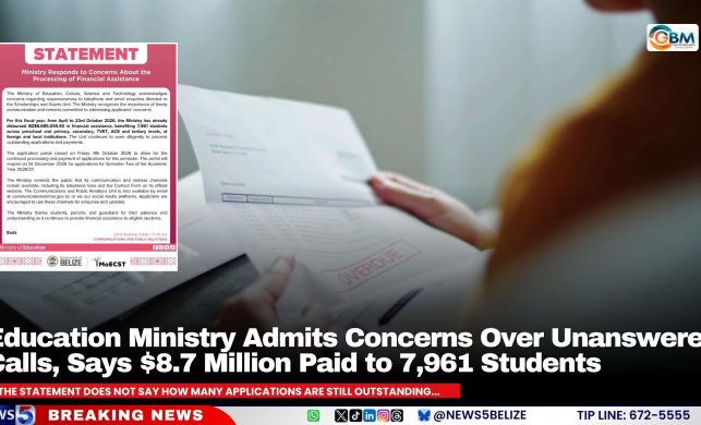 Education Ministry Admits Concerns Over Unanswered Calls, Says $8.7 Million Paid to 7,961 Students