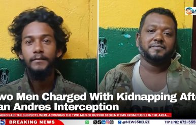 Two Men Charged With Kidnapping After San Andres Interception