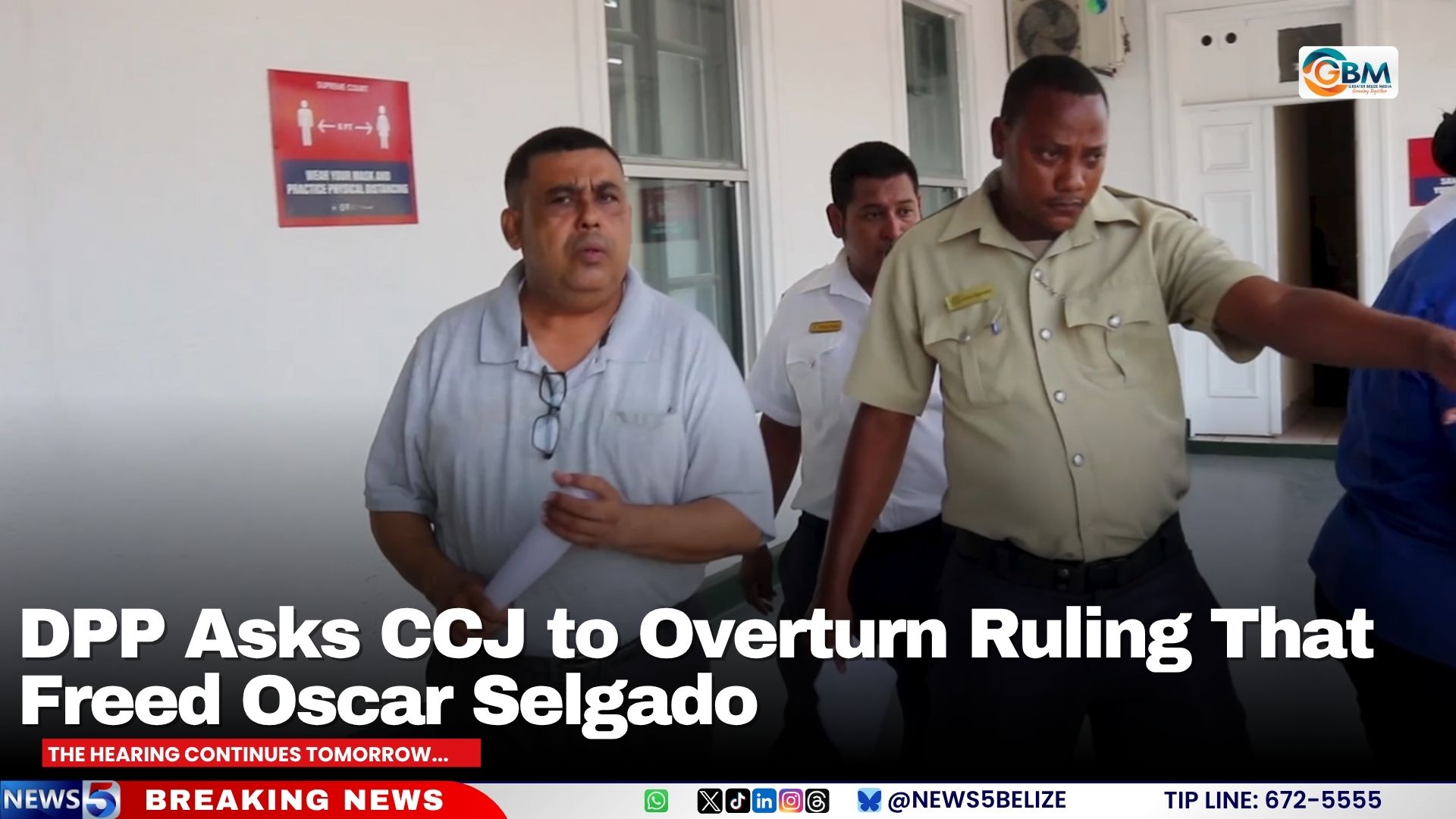 DPP Asks CCJ to Overturn Ruling That Freed Oscar Selgado
