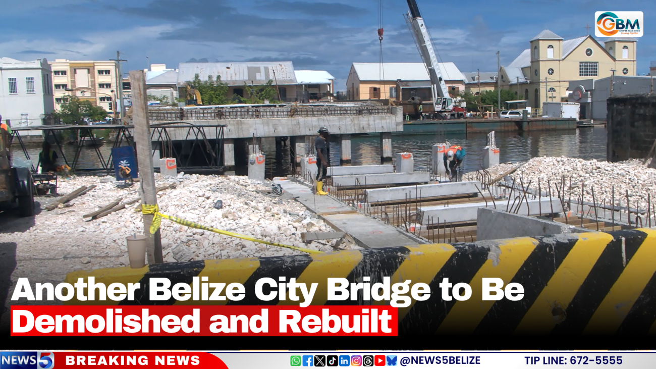 Another Belize City Bridge to Be Demolished and Rebuilt