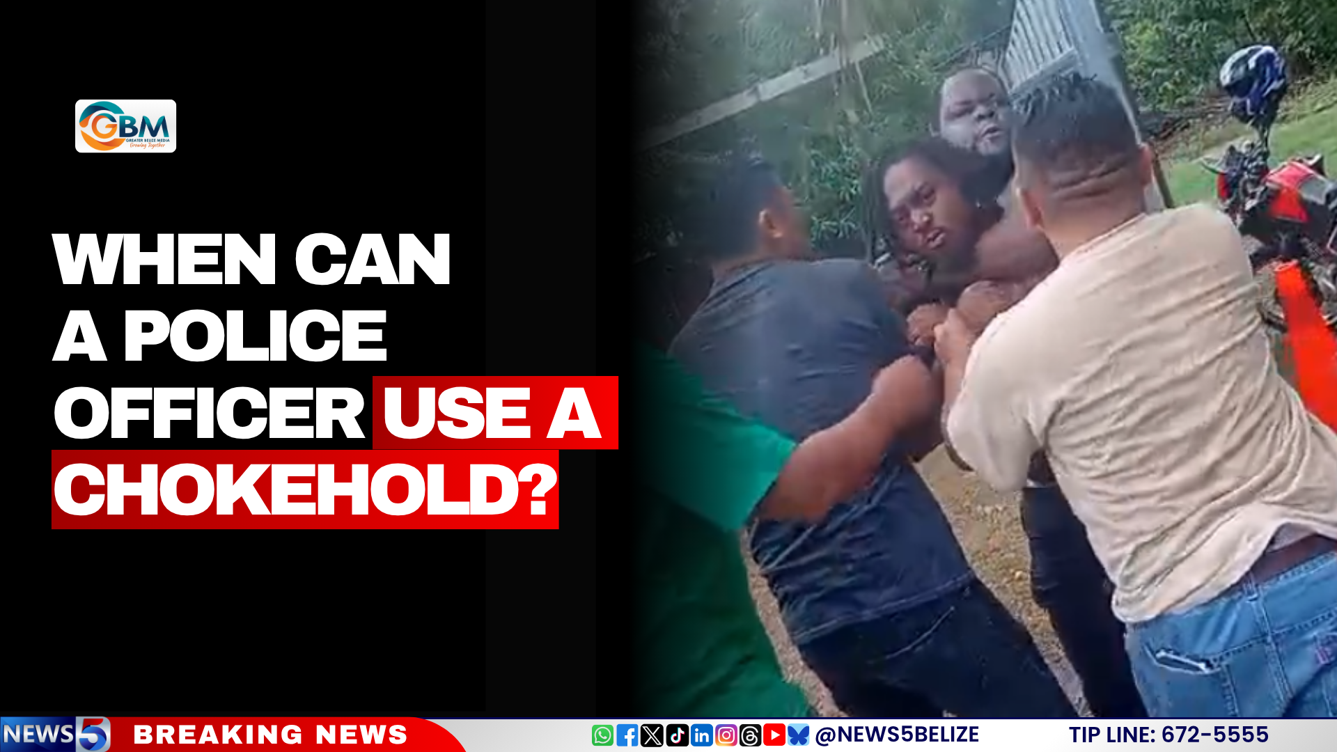 When Can A Police Officer Use a Chokehold?