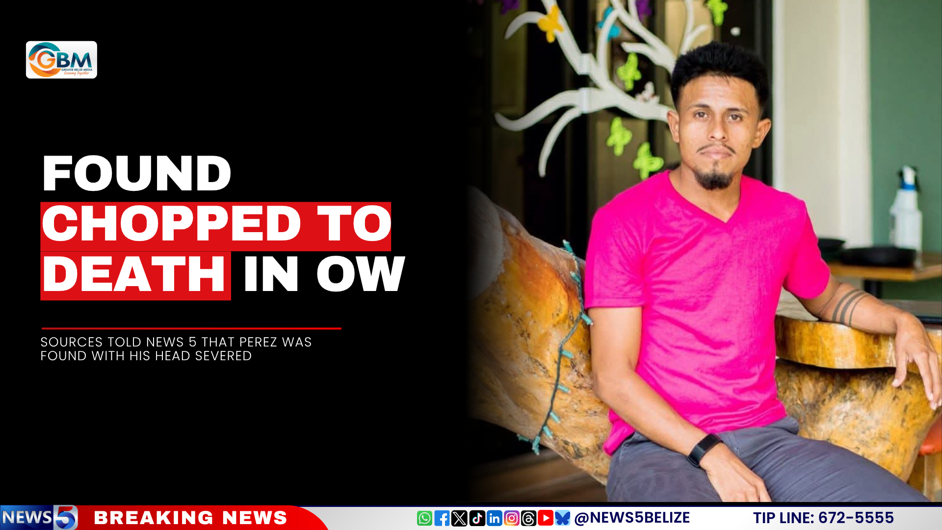 Man Found Chopped to Death in OW