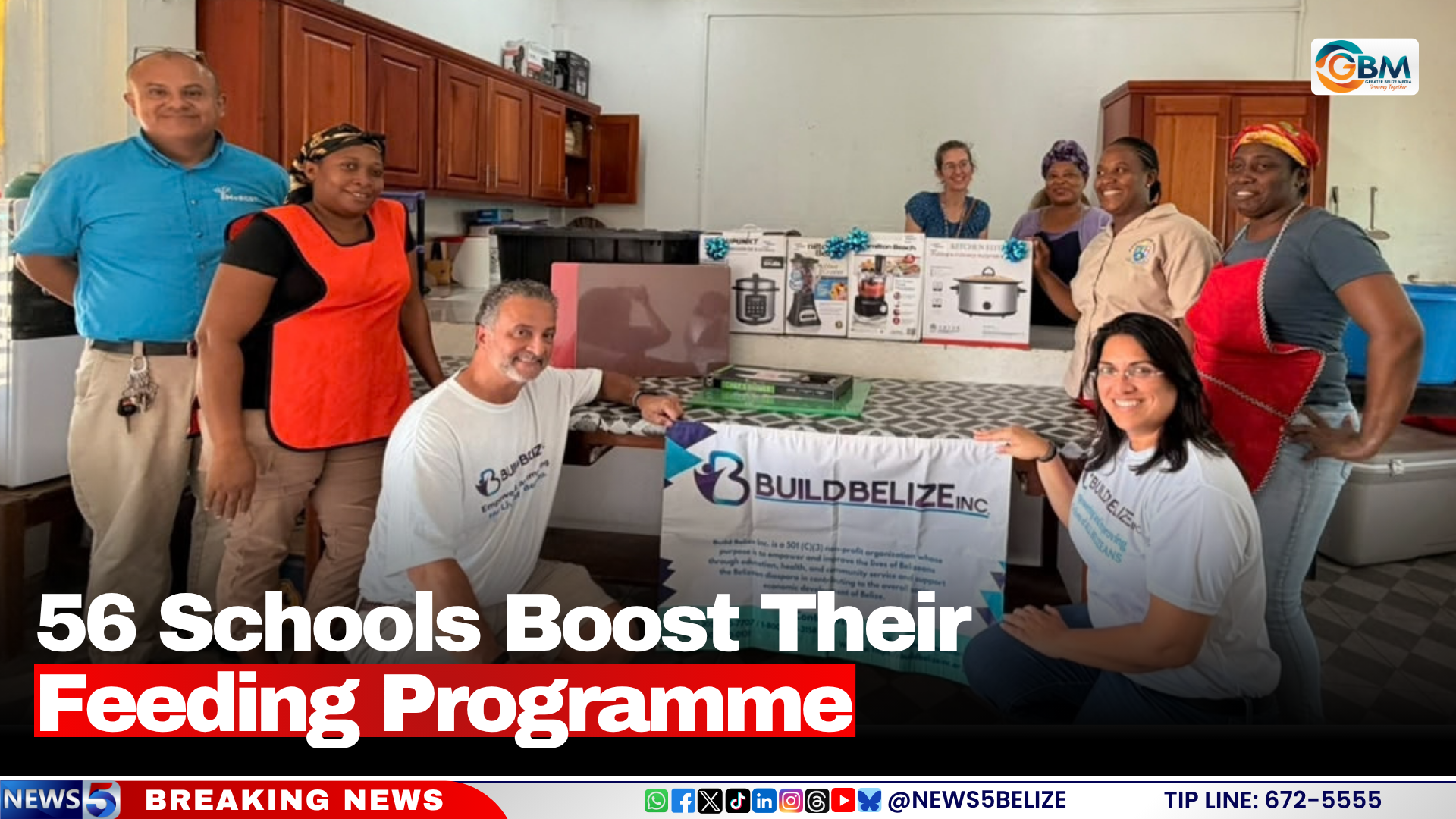 56 Schools Boost Their Feeding Programme