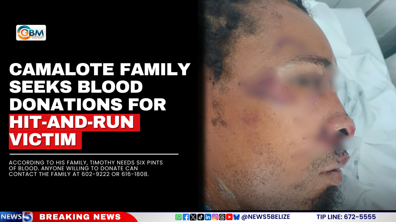 Camalote Family Seeks Blood Donations for Hit-and-Run Victim