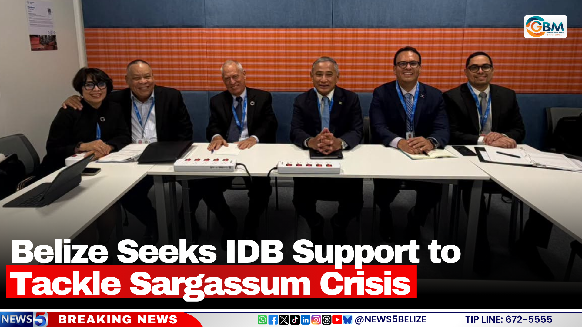 Belize Seeks IDB Support to Tackle Sargassum Crisis