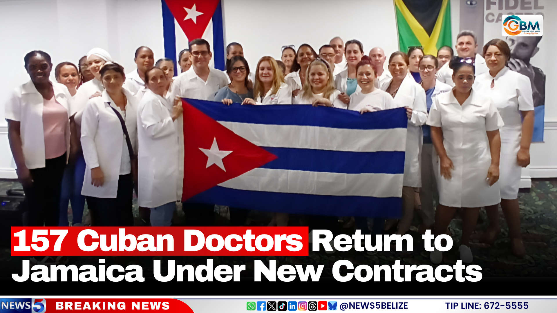 157 Cuban Doctors Return to Jamaica Under New Contracts