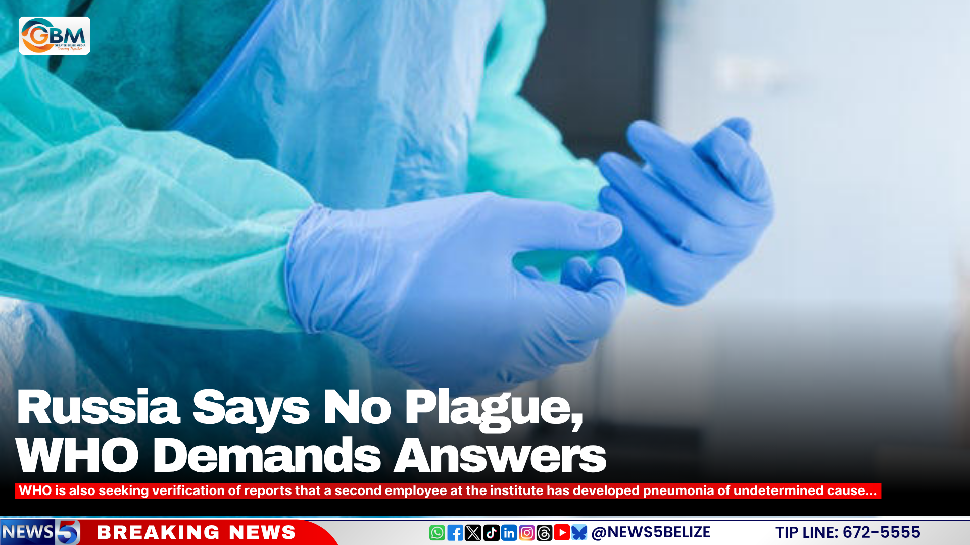 Russia Says No Plague, WHO Demands Answers