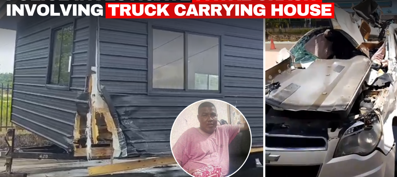 Police Investigate Fatal Crash Involving Truck Carrying House