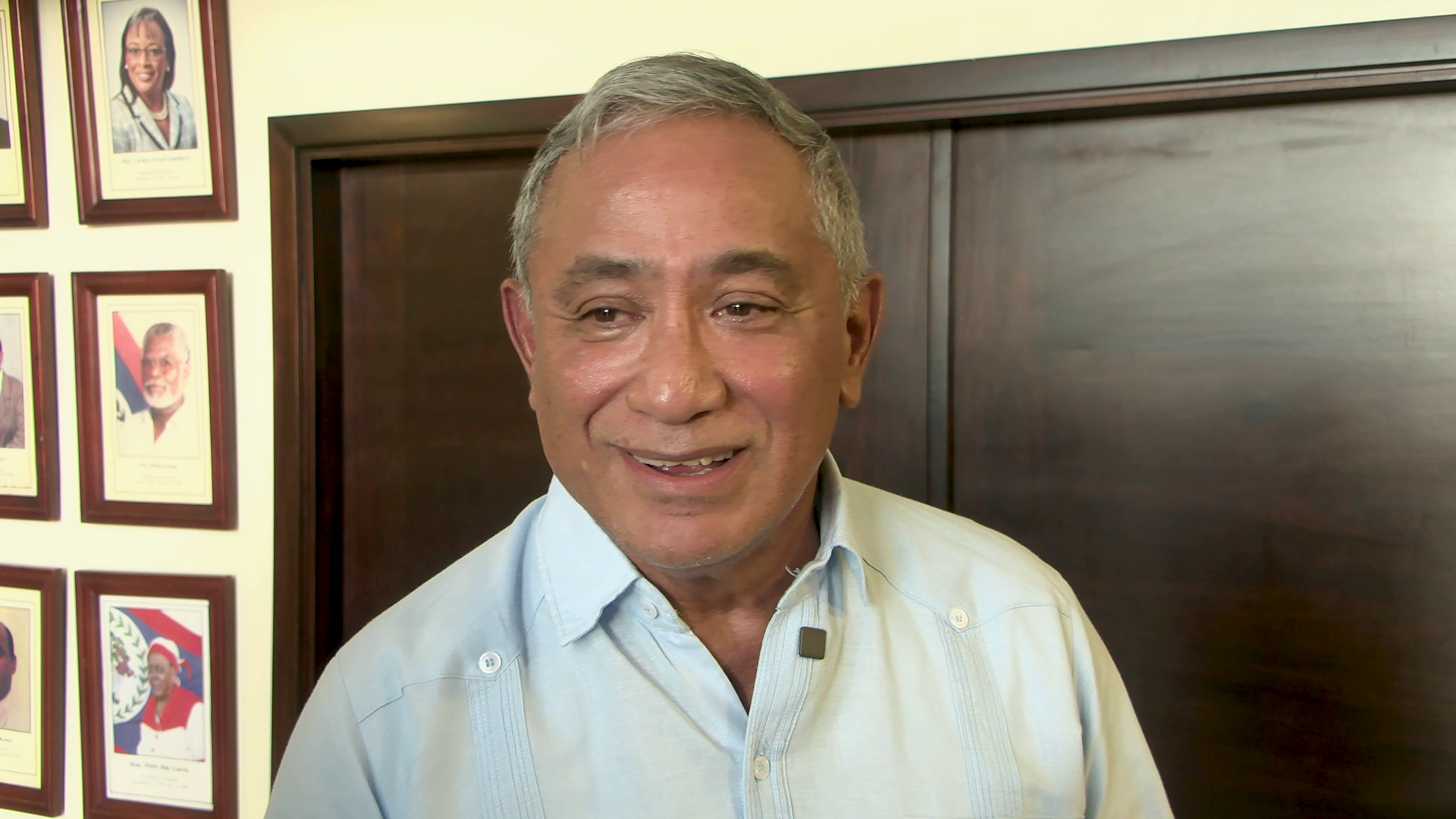 Prime Minister John Briceño