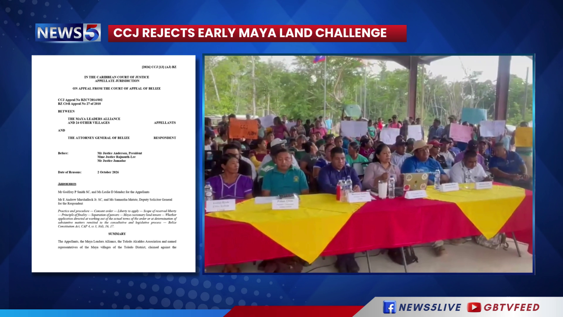 CCJ Dismisses Maya Land Rights Challenge but Leaves Door Open