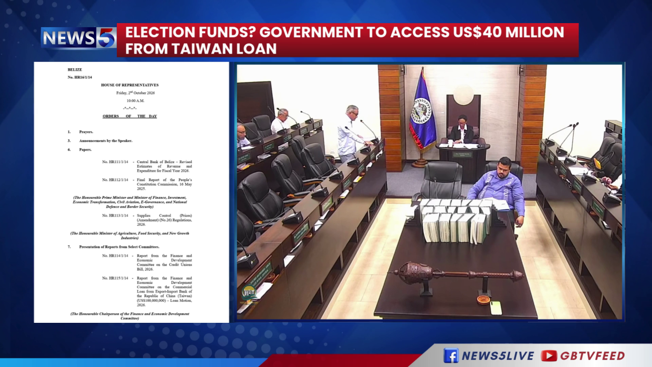 Election Funds? Government To Access US$40 Million From Taiwan Loan  