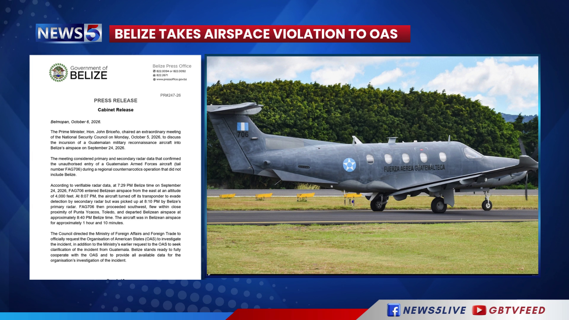 Belize Warns Drug Operations Cannot Violate Its Sovereignty