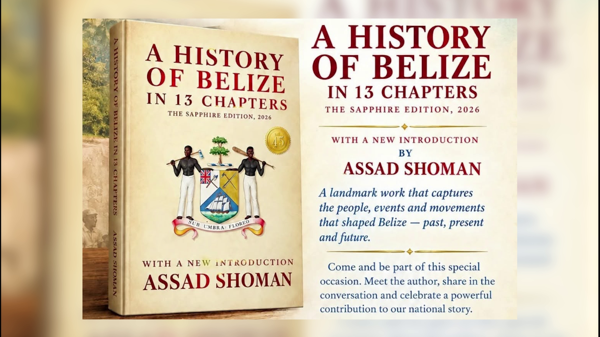 Controversial History Book Cover Reopens Belize’s Colonial Wounds