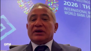 Prime Minister John Briceño