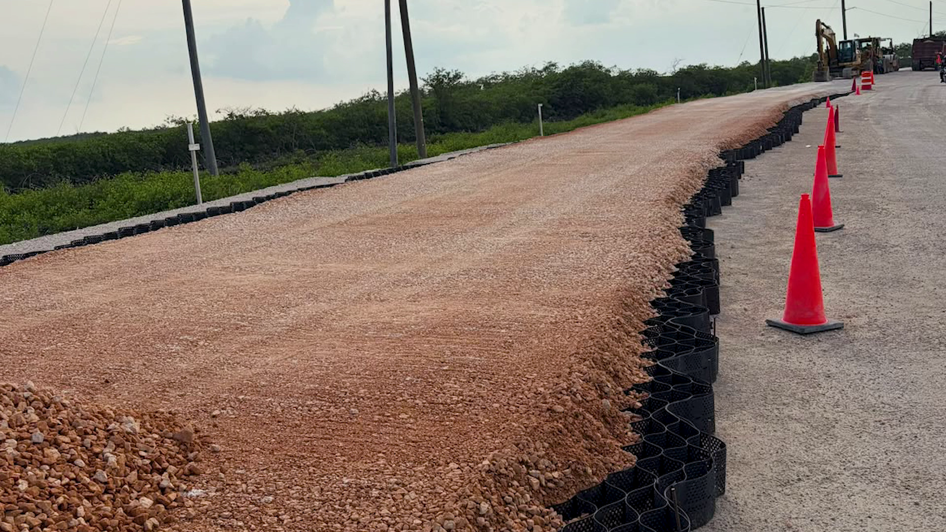 National Infrastructure Work Continues Despite Rain