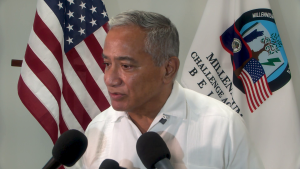 Prime Minister John Briceño