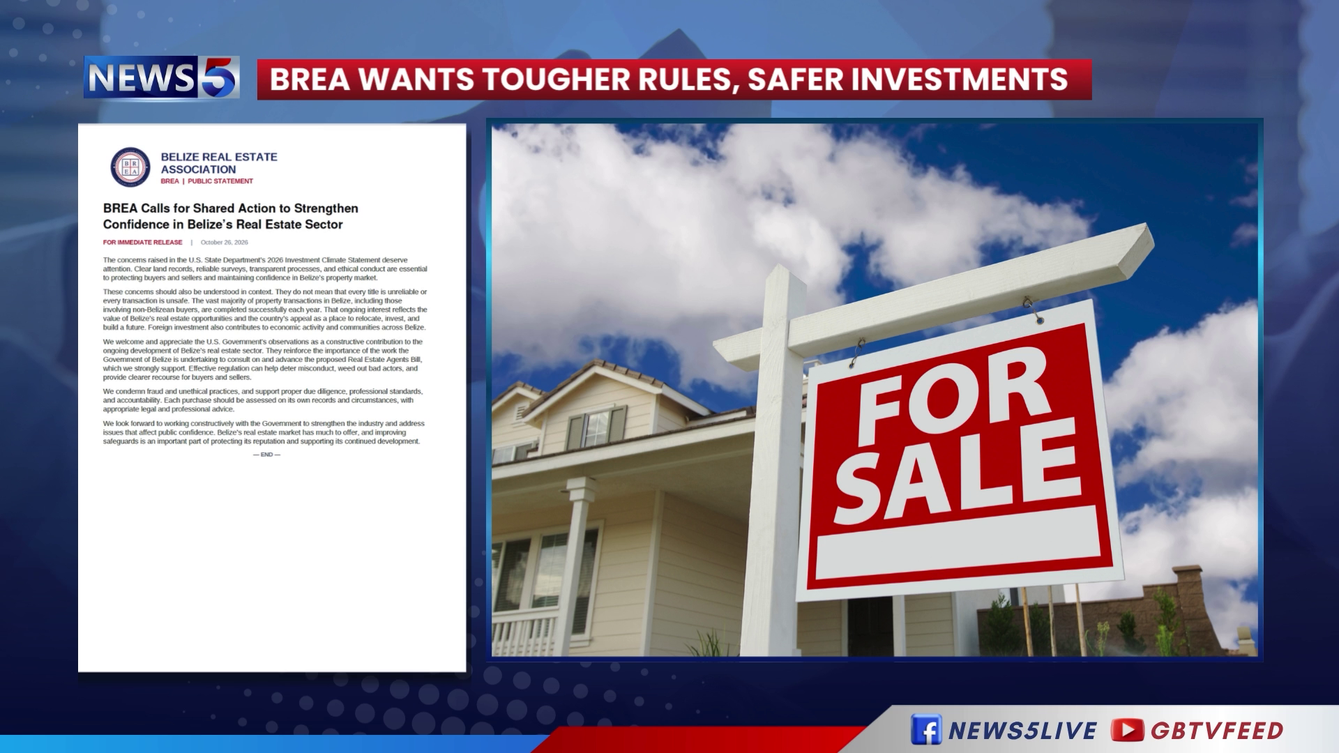 BREA Defends Belize’s Real Estate Market Amid U.S. Report