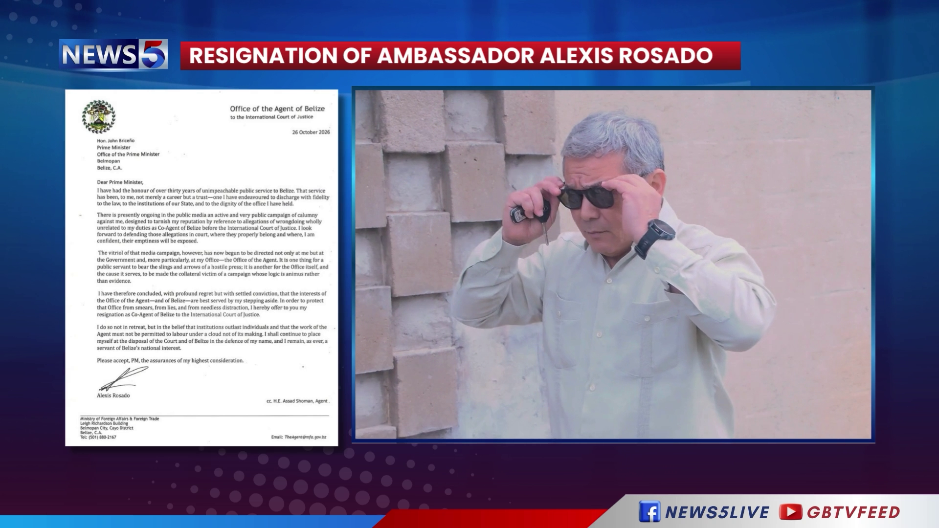 Alexis Rosado Steps Aside but Defends His “Unimpeachable” Record
