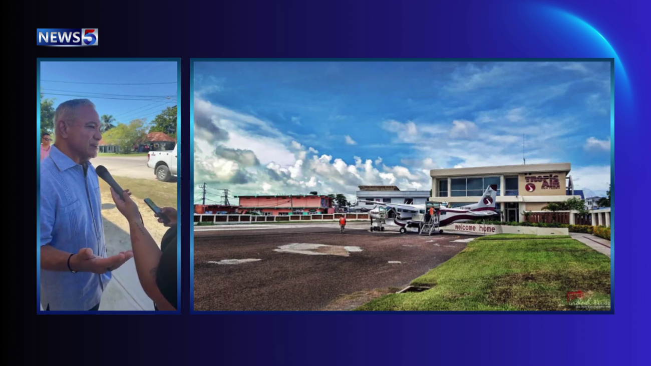 PM Briceño: San Pedro Needs Larger Airport